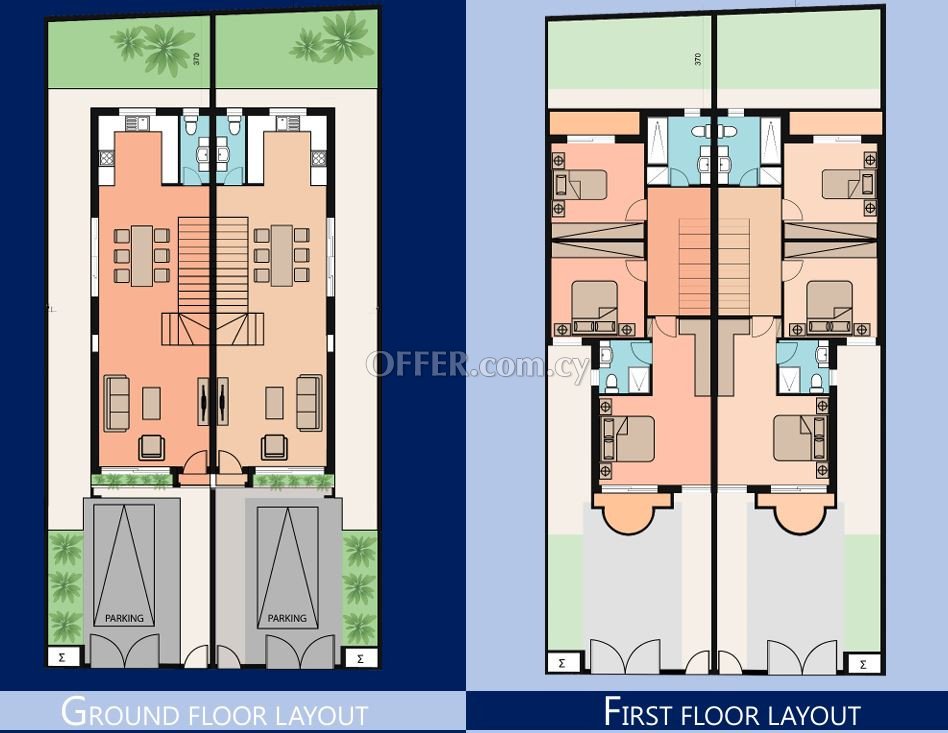 House (Semi detached) in Livadia, Larnaca for Sale - 1