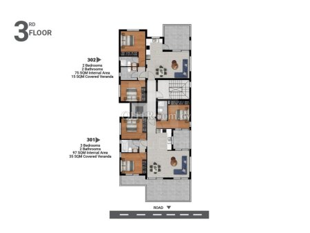New three bedroom apartment in Agios Athanasios area Limassol - 2