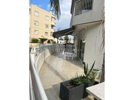 Two Bedroom Ground Floor Apartment with Garden for Sale in Strovolos Nicosia