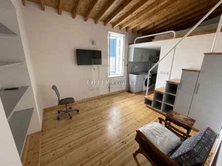 Furnished Studio apartment for rent in Strovolos chryseleousa area