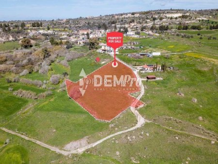 Residential Land  For Sale in Thrinia, Paphos - DP4675