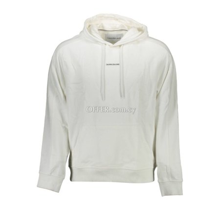 Calvin Klein White Cotton Men Sweater - 1