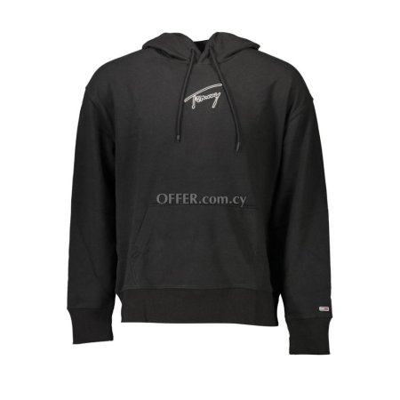 Tommy Hilfiger Black Cotton Men Sweater - 1