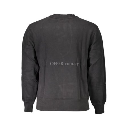 Calvin Klein Black Cotton Men Sweater - 2