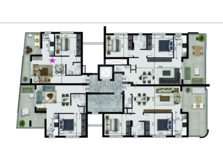 Brand new 1 bedroom apartment under construction in Agios Ioannis Limassol - 3