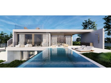 Luxury four bedroom villa in Sea Caves area of Pegeia Paphos
