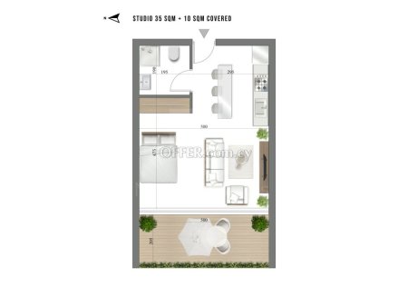 New two bedroom apartment near Agios Nicolaos roundabout Limassol - 5