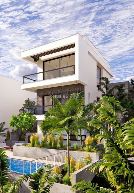 Under Construction Three Bedroom Villa in Agios Tychonas, Limassol