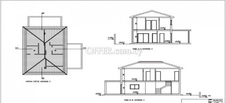 New For Sale €243,000 House (1 level bungalow) 3 bedrooms, Detached Pera Oreinis Nicosia - 2