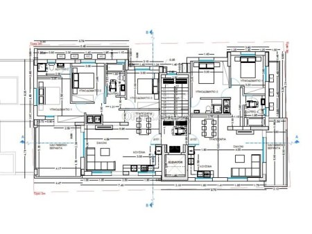 New three bedroom penthouse apartment in Latsia area Nicosia - 3