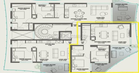 New For Sale €285,000 Apartment 2 bedrooms, Egkomi Nicosia - 2