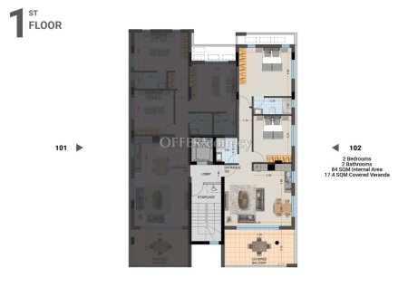 2 Bed Apartment for Sale in Faneromeni, Larnaca - 2