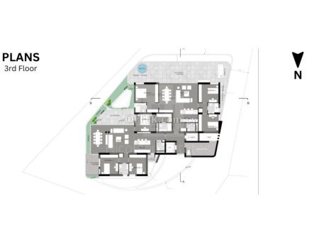 New two bedroom apartment in Agios Athanasios area Limassol - 3