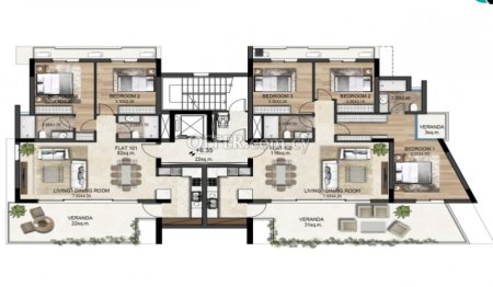 New For Sale €410,000 Penthouse Luxury Apartment 3 bedrooms, Nicosia (center), Lefkosia Nicosia - 2