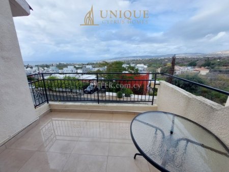 Resale Sea View one Bed Apartment for Sale in Chloraka - 2