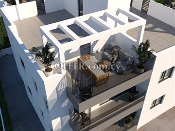 2 Bedroom Penthouse With Roof Garden  In Kiti, Larnaca