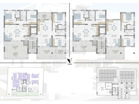 New two bedroom apartment with roof garden in Strovolos area Nicosia - 3