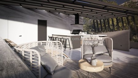 MODERN PENTHOUSE IN MESA GEITONIA WITH PRIVATE POOL - 8