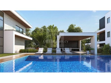 Luxury 4 bedroom detached villa with excellent sea views under study in Agios Tychonas - 6