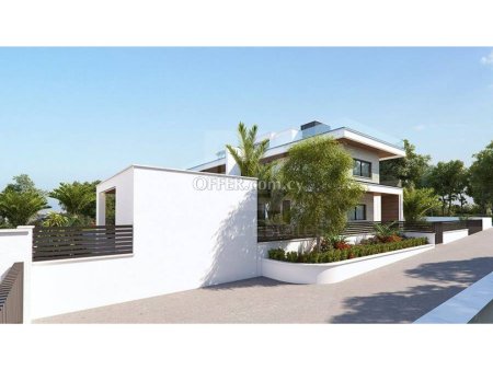 Luxury 4 bedroom detached villa with excellent sea views under study in Agios Tychonas - 5