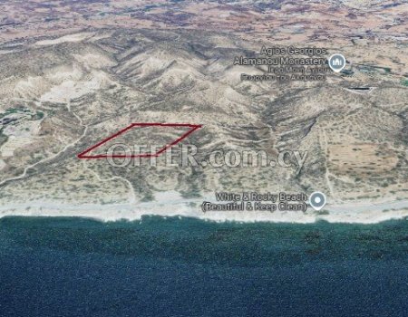 FOR SALE – COASTAL LAND WITH PANORAMIC SEA VIEWS | MONAGROULI, LIMASSOL - CYPRUS - 2