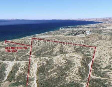 FOR SALE – COASTAL LAND WITH PANORAMIC SEA VIEWS | MONAGROULI, LIMASSOL - CYPRUS - 8