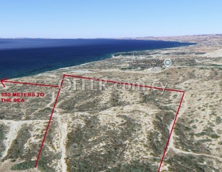 FOR SALE – COASTAL LAND WITH PANORAMIC SEA VIEWS | MONAGROULI, LIMASSOL - CYPRUS - 7