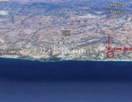 FOR SALE – COASTAL LAND WITH PANORAMIC SEA VIEWS | MONAGROULI, LIMASSOL - CYPRUS - 5
