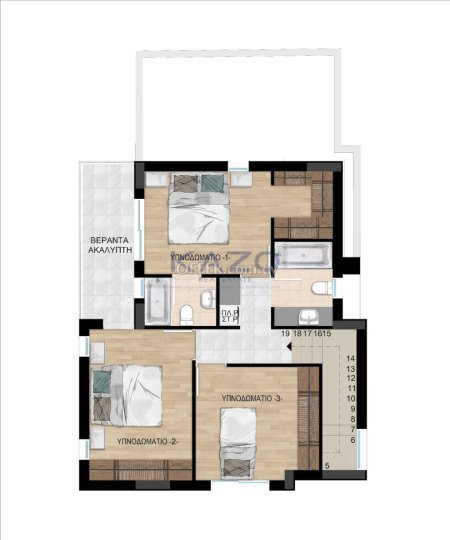 Spacious Detached House with 3 Bedrooms in Erimi - 2