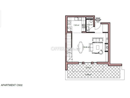 Excellent spacious 3 bedroom penthouse in Potamos Germasogeias - 2