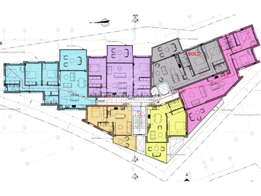 New three bedroom apartment in Archangelos area near Pedieos riverside - 2