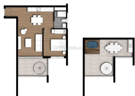 Apartment (Penthouse) in Zakaki, Limassol for Sale