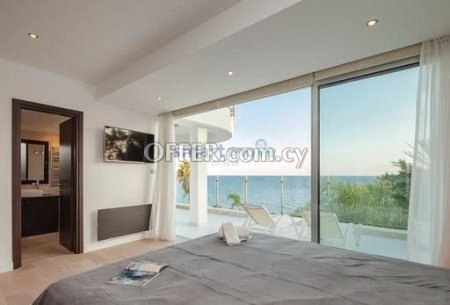 3 Bedroom Beach Front Apartment Full Sea Views For Rent Limassol