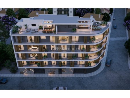 New four plus one bedrooms penthouse in Larnaca town center near the Marina