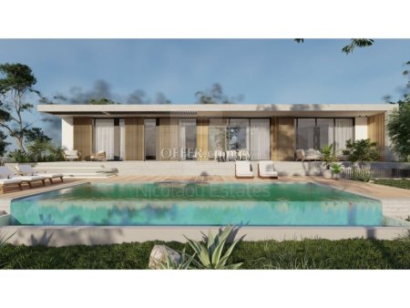 Luxury three bedroom villa with Panoramic View in Tala area of Paphos - 4