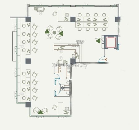 Commercial (Office) in City Area, Larnaca for Sale - 2