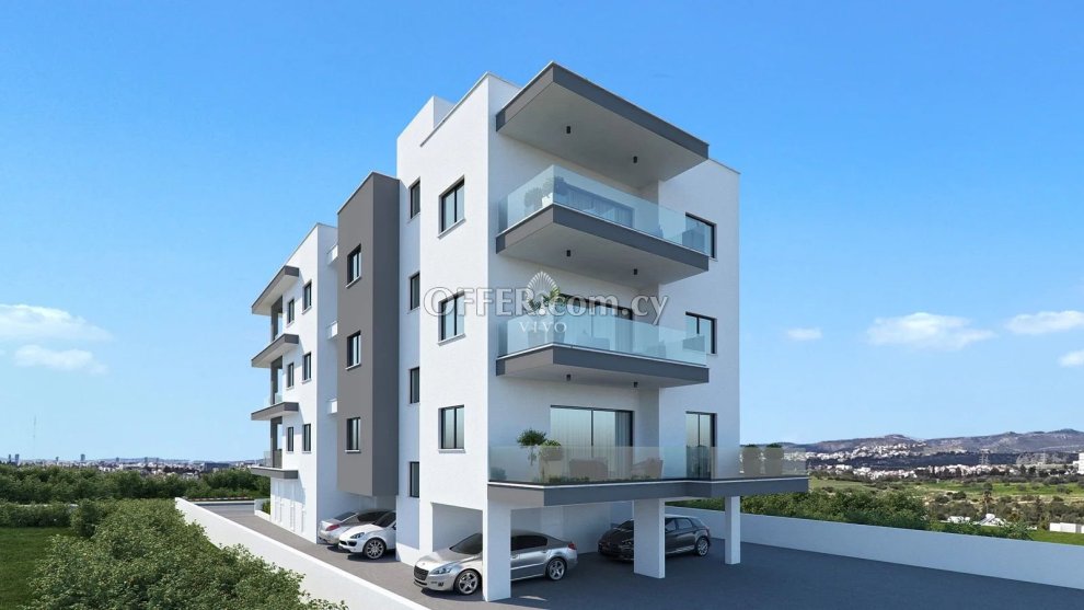 TOP FLOOR ONE BEDROOM APARTMENT FOR SALE IN KATO POLEMIDIA - 2