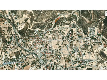 Residential land with water electric road on a high point in Palodia - 2