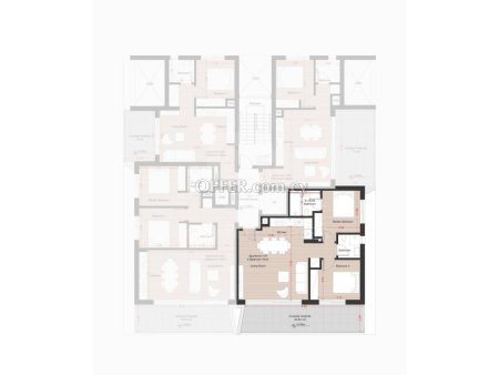 New one bedroom apartment in Agios Nicolaos area Limassol - 6