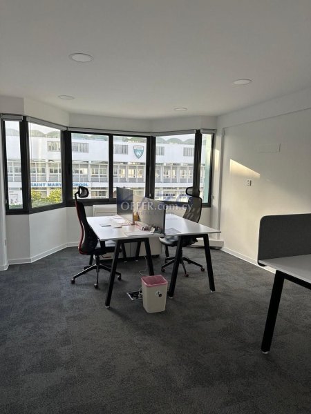 Unfurnished 150 m2 Office Space for Rent Agia Triada - 5