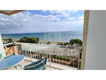 Two bedroom beachfront apartment in Neapolis tourist area Limassol
