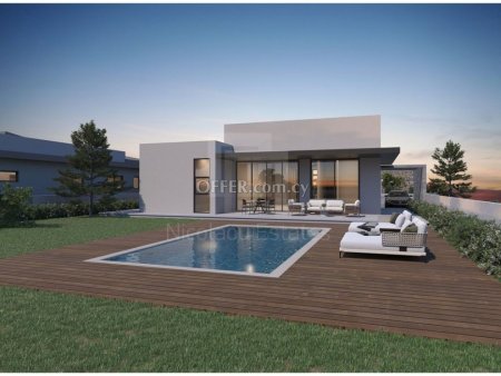 Brand new 3 bedroom bungalow under construction in the Panthea area Limassol