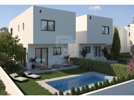 Brand New Three Bedroom Houses with Garden and Photovoltaics for Sale in Lakatamia Nicosia - 5