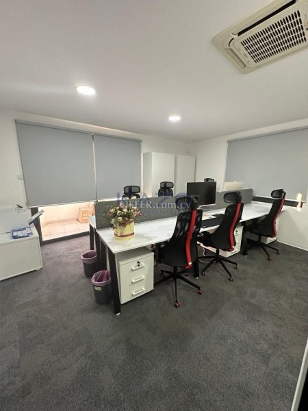 Unfurnished 150 m2 Office Space for Rent Agia Triada - 8