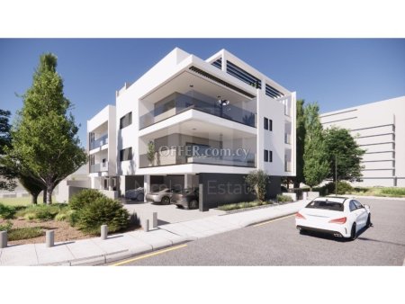 New one bedroom apartment with roof garden in Strovolos area near Oktagono kiosk - 5