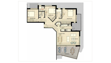 3 bed apartment for sale in Chloraka Pafos - 2