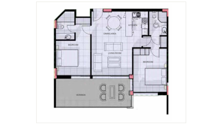 2 bed apartment for sale in Chloraka Pafos - 2