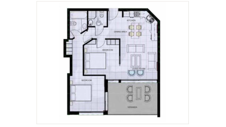 2 bed apartment for sale in Chloraka Pafos - 2