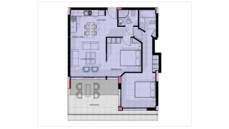 2 bed apartment for sale in Chloraka Pafos - 2
