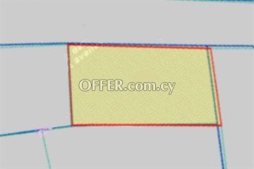 Residential Plot Of 567 Sq.m.  In Prime Location Strovolos Area, Nicos